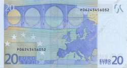 20 Euro EUROPA  2002 €.120.05 UNC