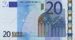 20 Euro Fauté EUROPA  2002 €.120.11 VZ