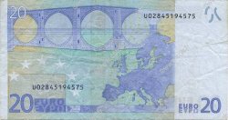 20 Euro EUROPA  2002 €.120.11 F+