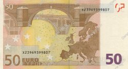 50 Euro EUROPA  2002 €.130.20 FDC