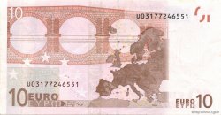 10 Euro Fauté EUROPA  2002 €.110.08 VF+