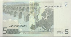 5 Euro Petit numéro EUROPA  2002 €.100.10 ST