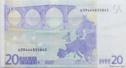 20 Euro Numéro radar EUROPA  2002 €.120.26 MBC