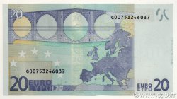 20 Euro EUROPA  2002 €.120.(31) UNC-