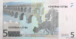 5 Euro EUROPA  2002 €.100.09 fST+