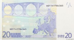 20 Euro EUROPA  2002 €.120 UNC-