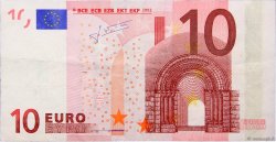 10 Euro Fauté EUROPE  2002 €.110.20 TTB