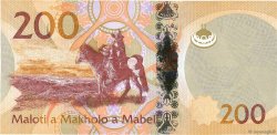 200 Maloti LESOTHO  2015 P.New NEUF