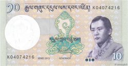 10 Ngultrum BHOUTAN  2013 P.29b NEUF