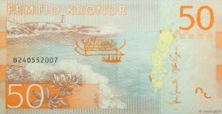 50 Kronor SUÈDE  2015 P.70 FDC