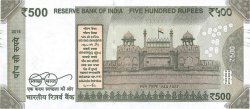500 Rupees INDIA  2016 P.114a UNC