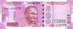 2000 Rupees INDIA  2016 P.116a UNC