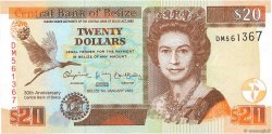 20 Dollars Commémoratif BELIZE  2012 P.72 FDC