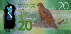 20 Dollars NEW ZEALAND  2016 P.193 UNC