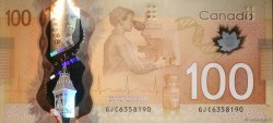 100 Dollars CANADA  2011 P.110c FDC