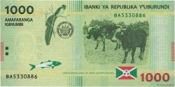 1000 Francs BURUNDI  2015 P.51 NEUF