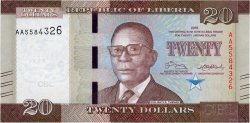 20 Dollars LIBERIA  2016 P.33 NEUF