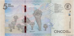 5000 Pesos COLOMBIA  2015 P.459 FDC
