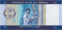 10 Dollars LIBERIA  2016 P.32 NEUF