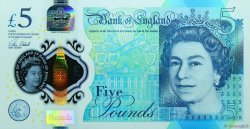 5 Pounds ANGLETERRE  2015 P.394