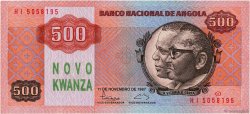 500 Novo Kwanza sur 500 Kwanzas ANGOLA  1987 P.123 UNC