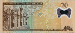 20 Pesos Oro DOMINICAN REPUBLIC  2009 P.182 UNC