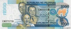 1000 Pesos FILIPINAS  2002 P.197a FDC