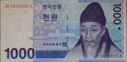 1000 Won SOUTH KOREA   2007 P.54a XF+