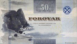 50 Kronur FAEROE ISLANDS  2011 P.29 UNC