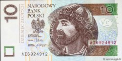 10 Zlotych POLAND  2012 P.183 UNC
