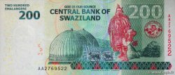 200 Emalangeni SWAZILAND  2014 P.40a UNC