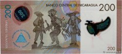 200 Cordobas NICARAGUA  2014 P.213a FDC