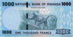 1000 Francs RWANDA  2015 P.39 NEUF