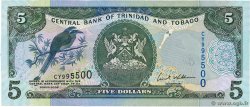 5 Dollars TRINIDAD et TOBAGO  2006 P.47a NEUF