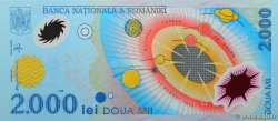 2000 Lei ROMANIA  1999 P.111a FDC