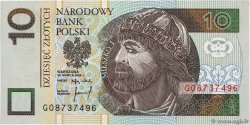 10 Zlotych POLAND  1994 P.173a