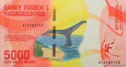 5000 Ariary MADAGASCAR  2017 P.102 NEUF