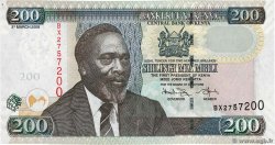 200 Shillings KENYA  2008 P.49c pr.NEUF