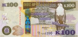 100 Kwacha ZAMBIE  2012 P.54a