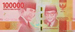 100000 Rupiah INDONESIA  2016 P.160a FDC