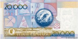 20000 Pesos COLOMBIA  2001 P.454c FDC