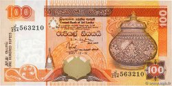 100 Rupees SRI LANKA  2001 P.111b