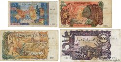 Lot de 4 billets ALGERIA  1970 P.LOT