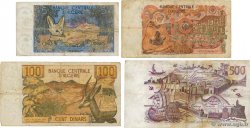 Lot de 4 billets ALGERIA  1970 P.LOT F