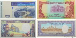 Lot de 4 billets  LOTS  1972 P.LOT UNC