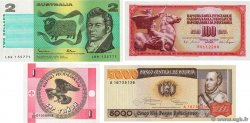 Lot de 4 billets  LOTS  1965 P.LOT