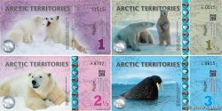 Lot de 4 Polar Dollars LOTS  2012 P.-