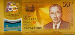 50 Dollars SINGAPUR  2017 P.New