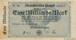 1 Milliard Mark DEUTSCHLAND Chemnitz 1923 