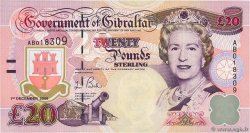 20 Pounds Sterling GIBRALTAR  2006 P.33a FDC